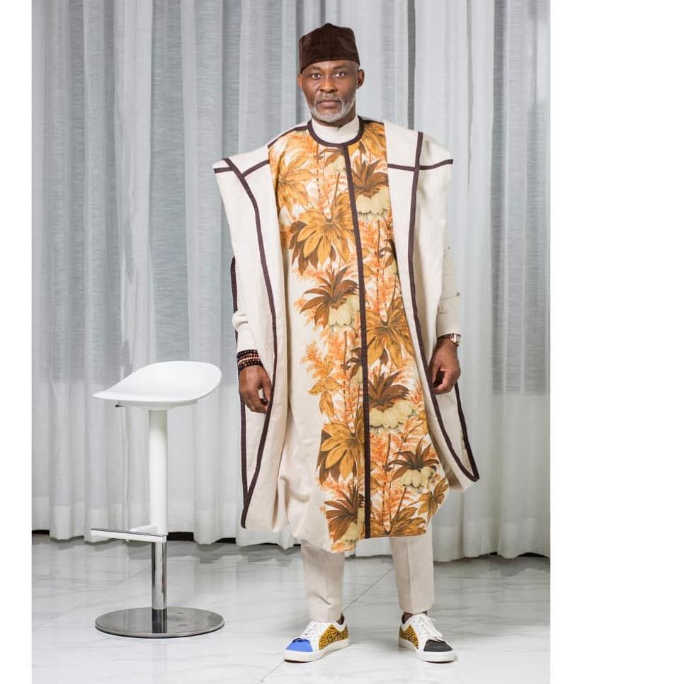 Men Agbada style