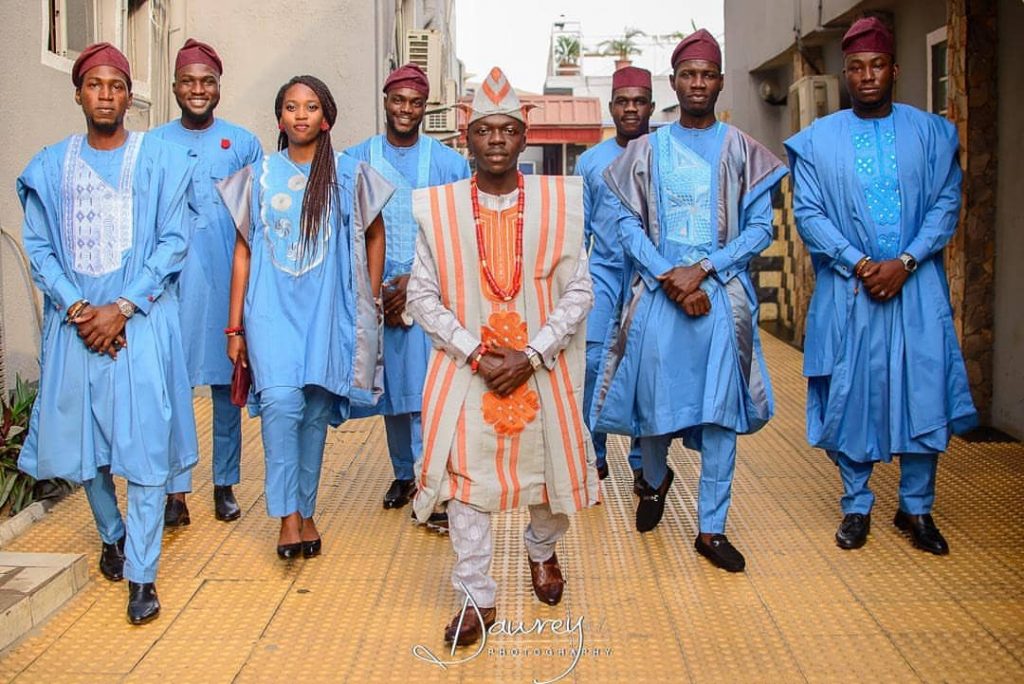 latest Agbada gang style