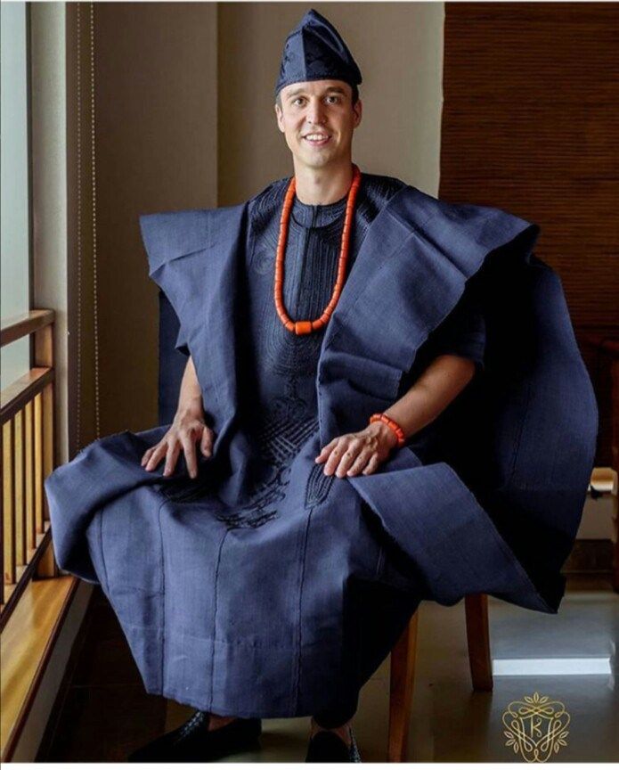 Agbada style men
