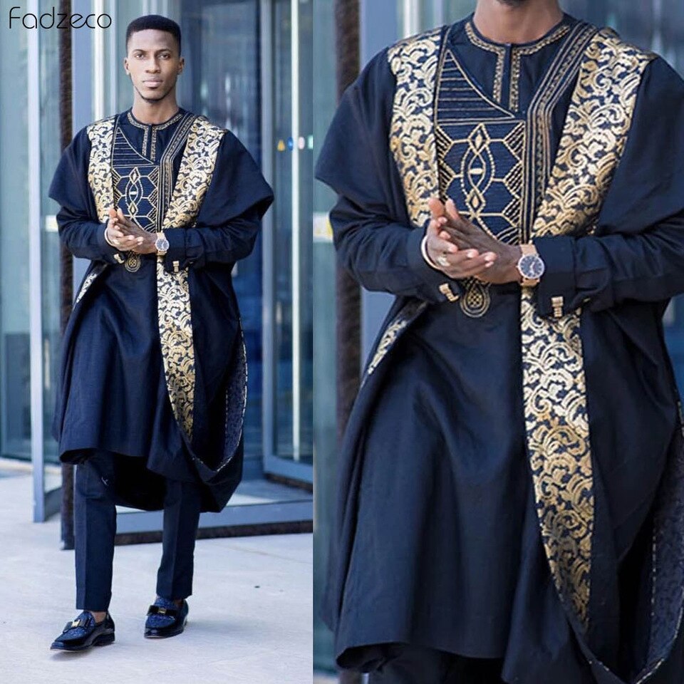latest agbada styles for groom