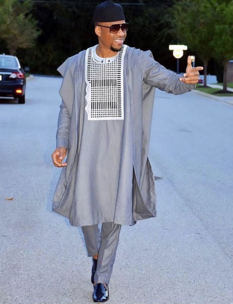 Agbada with swag