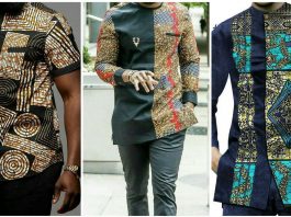 Latest plain and pattern ankara styles for male