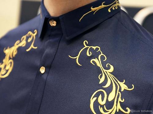 latest embroidery designs for men