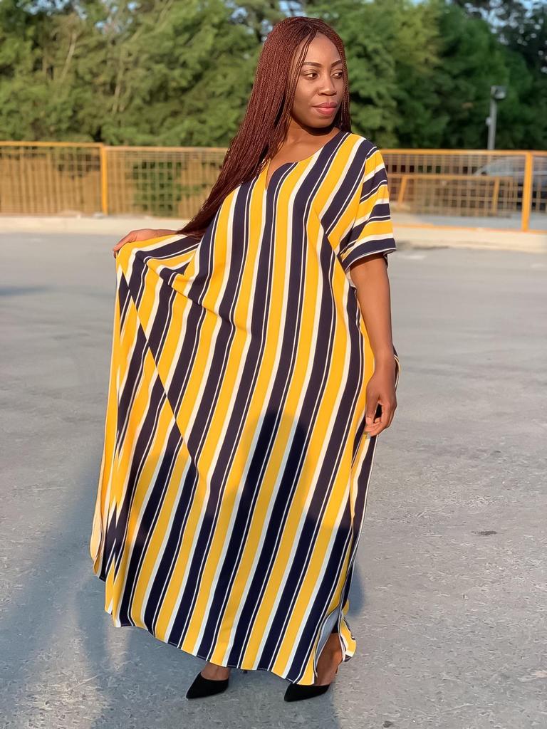 short boubou gown style