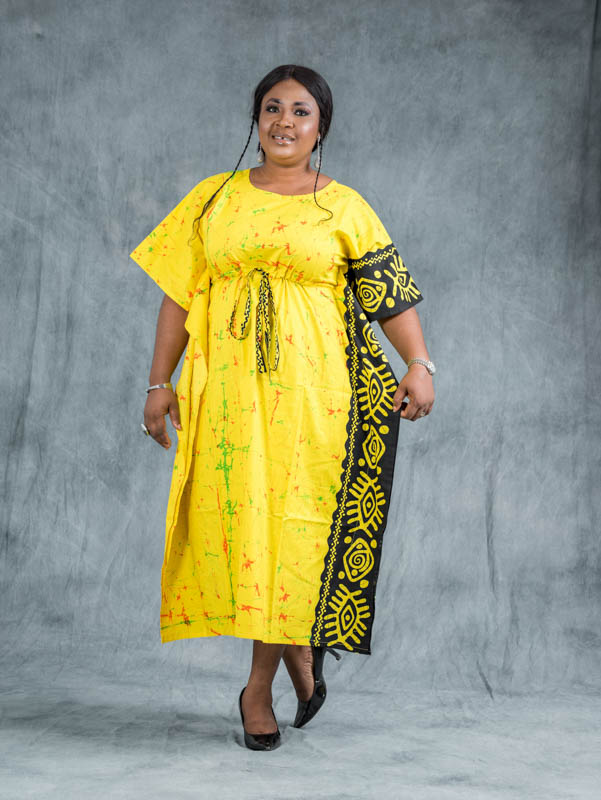 short bubu gown style
