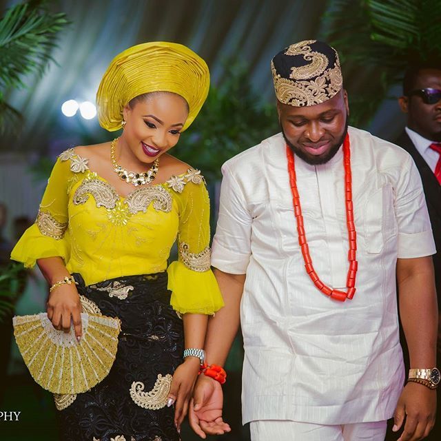 igbo wedding blouse