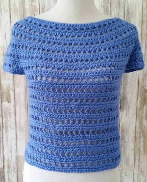 Crochet lace fabric