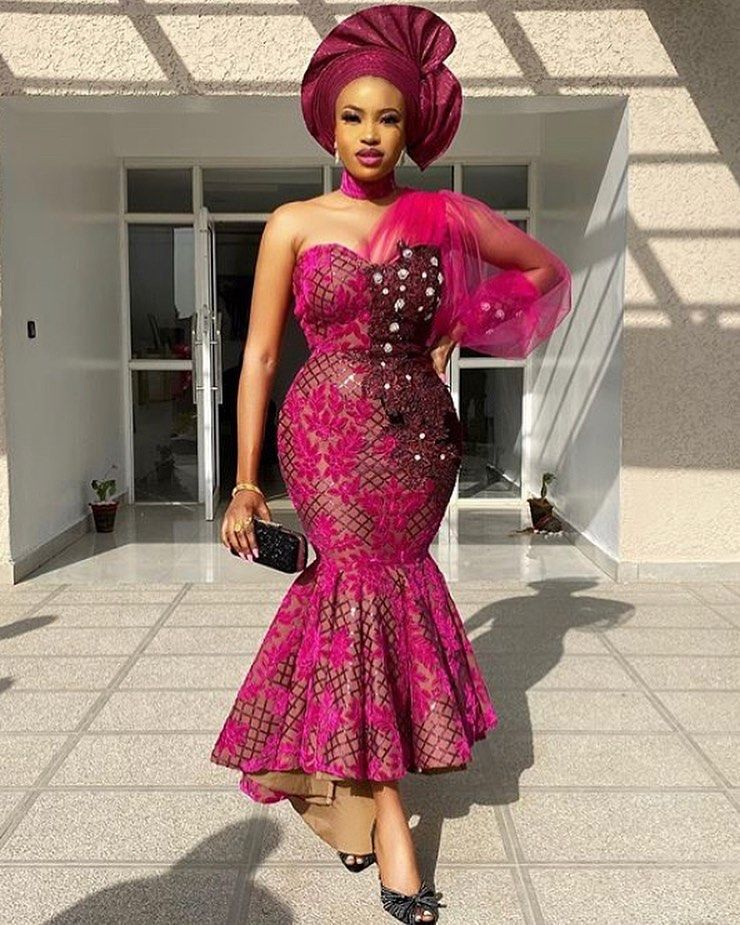 nigerian lace styles dress