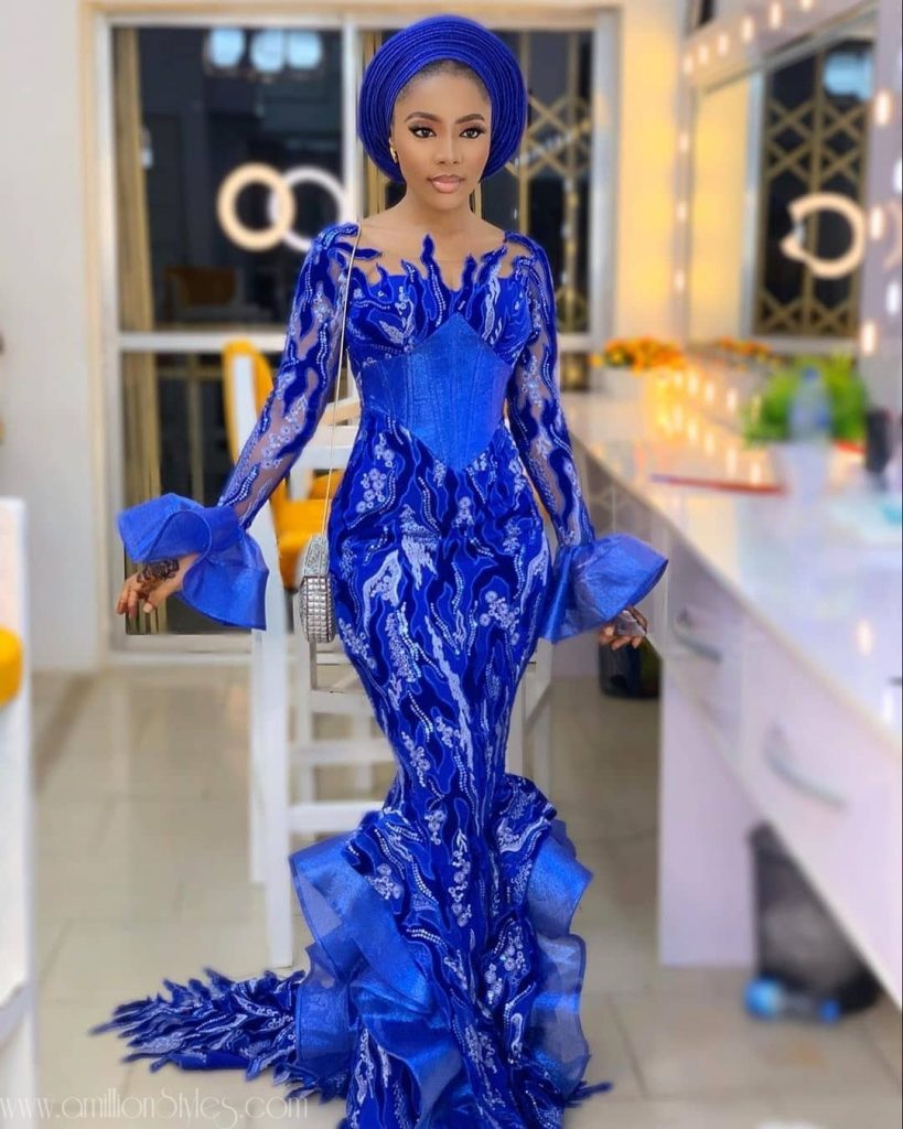 nigerian lace styles dress