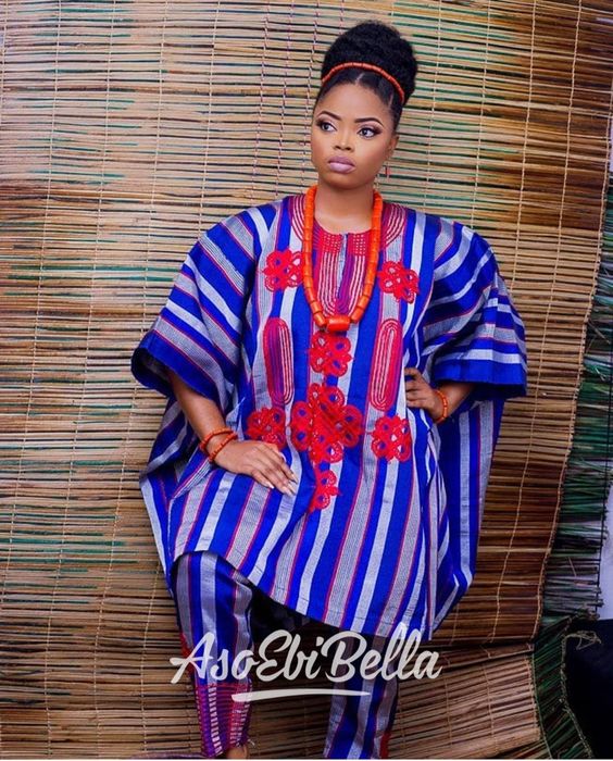latest agbada styles for ladies