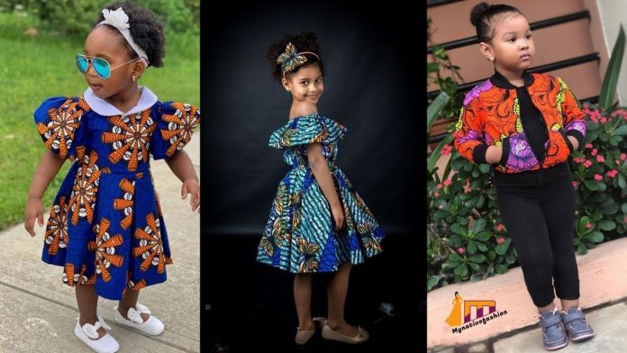Ankara Styles For Kids