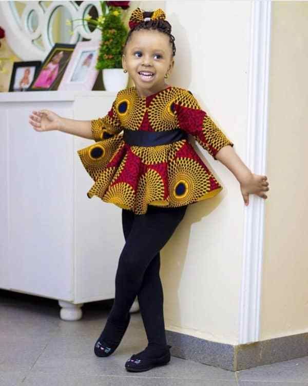 ankara styles for kids