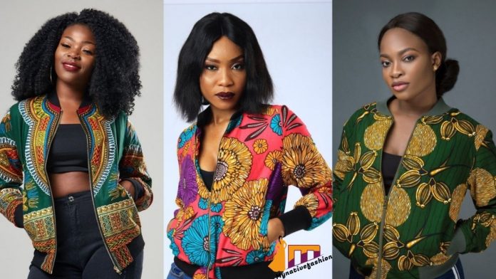 Latest Ankara Bomber Jackets Ankara Bomber Jackets