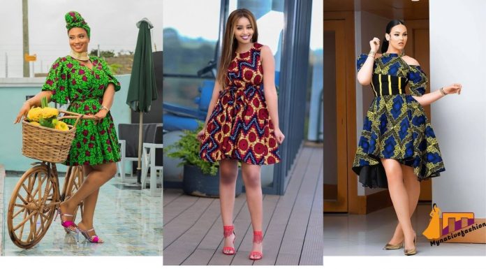 40 Best Ankara Short Flare Gowns 2022 Ankara Short Flare Gowns