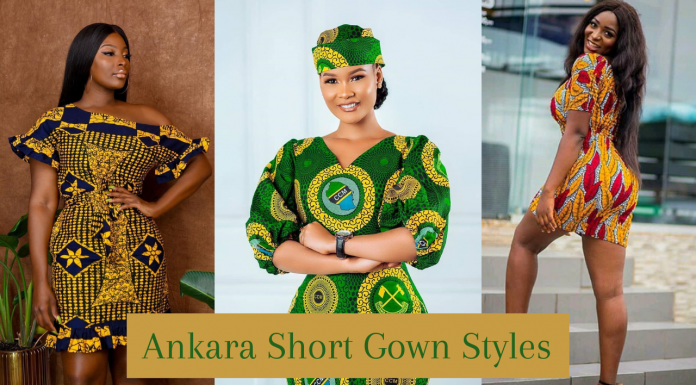60 Stylish Ankara Short Gown Styles Ankara Short Gown Styles