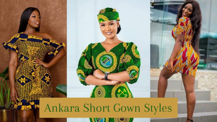 Ankara Short Gown Styles Ankara Short Gown Styles