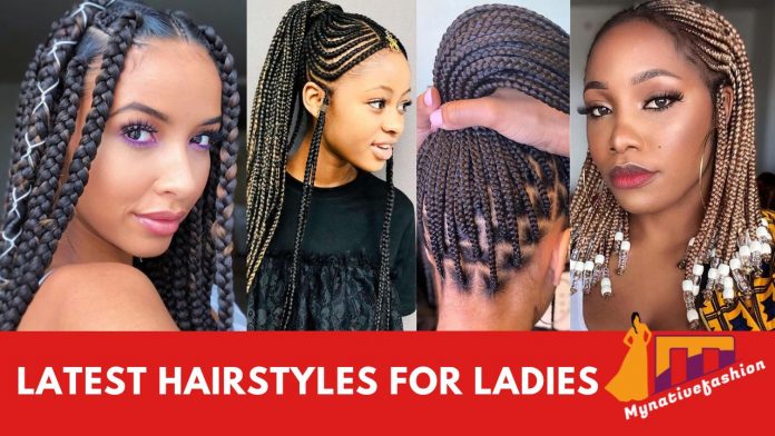100 Latest Hairstyles For Ladies In Nigeria - Weaving - Braids - Natural Hair - Cornrows 100 Latest Hairstyles For Ladies In Nigeria - Weaving - Braids - Natural Hair - Cornrows